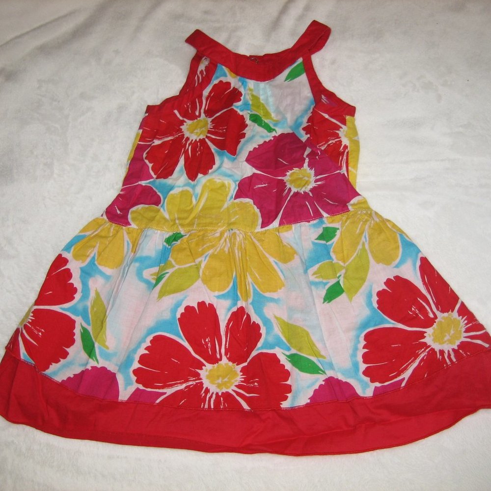 Miniwear Red Floral Dress
